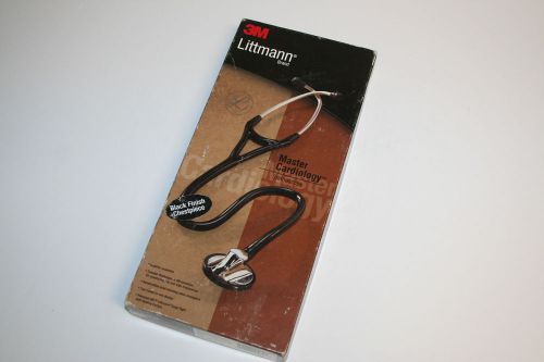 3M Littmann Master Cardiology Stethoscope 2161 Black Finish
