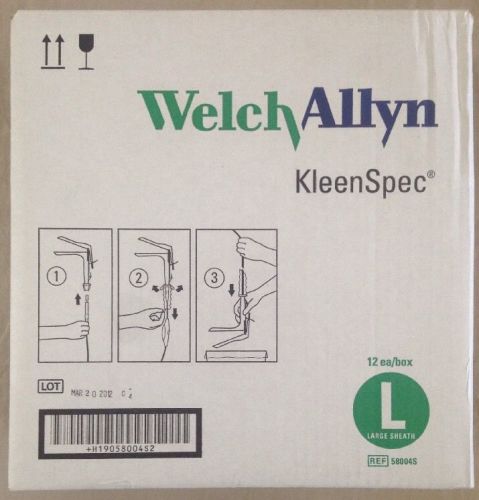 Welch Allyn KleenSpec Ref 58004S Box Of 12