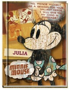 Minnie Mouse Retro Diary, Disney Diary