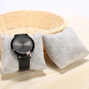 Velvet Cotton Bracelet Bangle Watch Pillow Display Holder Jewelry Storage Sta WQ