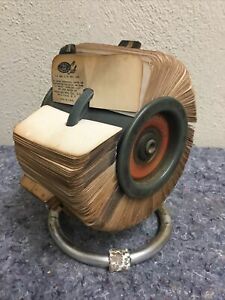 Wheeldex Cub-Vintage Roller File-Phone Book-Roladex