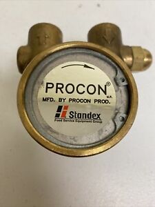 NEW PROCON 104B240F11BC 99PSI ROTARY VANE PUMP, BRASS, STANDEX, FREE SHIPPING