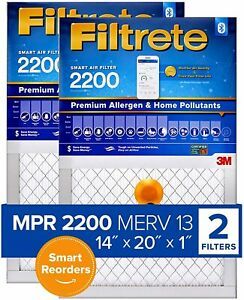 Filtrete 14x20x1, Smart Replenishable AC Furnace Air Filter, MPR 14 x 20 x 1