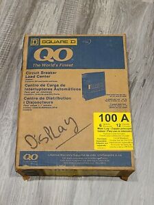 Square D QO 100 Amp 120/240 Main Lug Subpanel Load Center