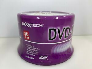 NEXXTECH DVD-R 50pk/pq 4.7GB / 120min video / Recordable disc Multi-speed 16X