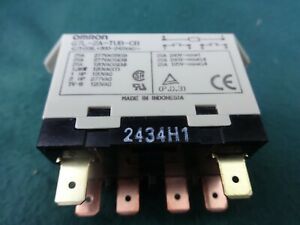 Omron G7L-2A-TUB-CB 200-240 VAC Power Relay 25A 277VAC 6 Pins