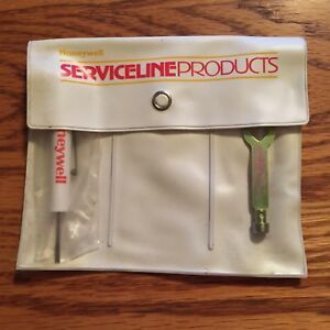 HONEYWELL THERMOSTAT TOOL KIT w/ THERMOSTAT TOOL AND KEY !