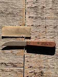 Ampco NI-CU K-1 brass knife non sparking non magnetic corrosive resistant pairin
