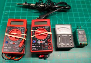 Lot of 5x Electrical Tools (Multimeters + Soldering + Outlet Tester)  Free Ship