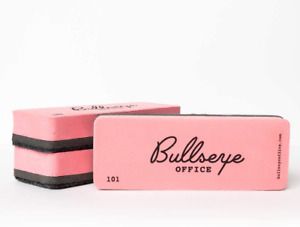 Bullseye Office - Retro Dry Erase Eraser, Set of 3 Premium Magnetic Whiteboard D