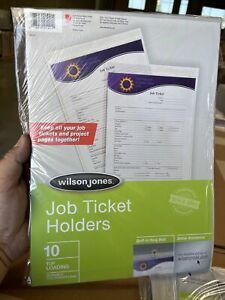 Wilson Jones Holder,Ticket,Tpld,10/Pk 21441 W21441  - 1 PK