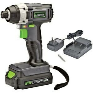 GEnesis GLID20A 20-Volt Cordless Li-Ion Impact Driver