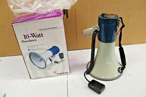 Radio Shack 10 Watt Powerhorn Megaphone Handheld Microphone 32-2038A