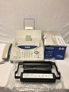 Brother IntelliFax 1270e Fax Machine + cartridge (used, good working condition)