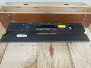 Starrett 199 Master Precision Level .0005&#034;/1&#039; Measurement Inspection Gage