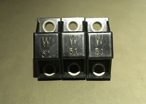 New Allen Bradley W51 overload heater element Lot of 3