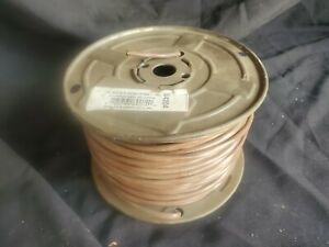 18-AWG 5 conductor copper Solid Thermostat T-Stat Wire Cable 250&#039; Brown Spool
