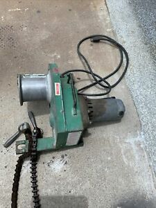 Greenlee Portable Power Cable Puller 2001 With Chains