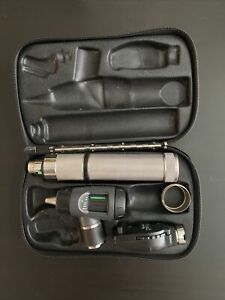 WELCH ALLYN 3.5v DIAGNOSTIC SET MACROVIEW OTOSCOPE OPHTHALMOSCOPE PLUG-IN HANDLE