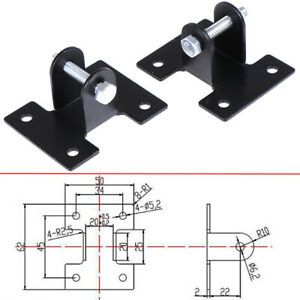 2pcs Mounting Brackets Link for DC12V/24V Linear Actuator Motor Heavy Duty-fi