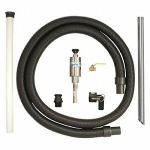 EXAIR 6196-110 Reversible Drum Vac System,110 gal., 1-1/2&#034; Hose Dia., 19 scfm