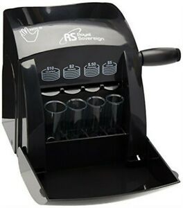Qs-1 Manual Count Sorter 300 Coins Per Min 400 Coin Hopper