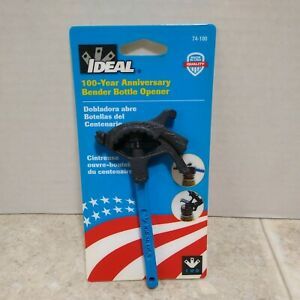 Ideal Bottle Opener Conduit Bender Tool Electrician NEW 100 Year Anniversary