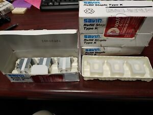 12 Genuine Ricoh Printer Photocopier Savin Type K Staple Cartridge 410804 9859