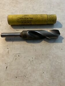 Morse Cutting Tools 1424 1/2&#034; Straight Shank Drill Three Flat Drive Size 1 NEW