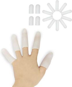 Gel Finger Cots, Finger Protector Support14 PCS New Material Finger Sleeves for
