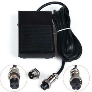 2 Pins 3 Pins Foot Pedal Power Controller Switch Hands-free For TIG ATGW Plasma