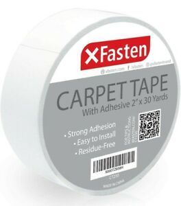 XFasten Double Sided Carpet Tape 2-Inch x 30 Yard
