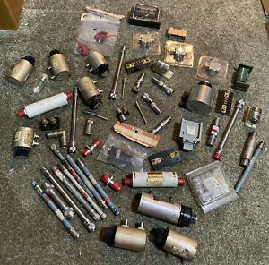 Huge Lot Of 55 Test RF Microwave Equipment HP Narda Weinschel Mixed! Adapters+