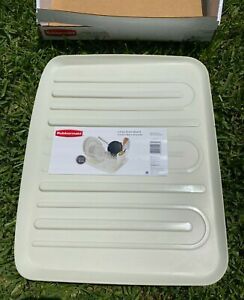 Rubbermaid FG1182MABISQU Large Bisque Drain Board.  New.  Size18x14.7x1.3 inch.