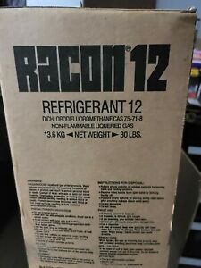 R12 refrigerant sealed still packaged 30lb