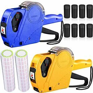 8010 Pieces Price Marking Labeler with Lid 8 Digits Single Line Label Marker