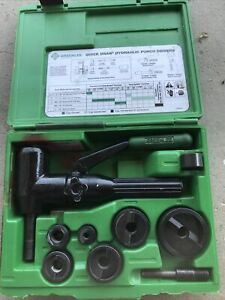 Greenlee 7906SB - Quick Draw 90 Hydraulic Punch Drive Set!! Good Condition!!