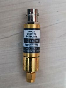 Agilent HP 8472B 10MHz-18GHz Positive Polarity SMA/BNC Crystal Detector