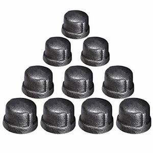 SUPPLY GIANT CNDQ0300-10 BMCP0100-10 Black Malleable Cap 1