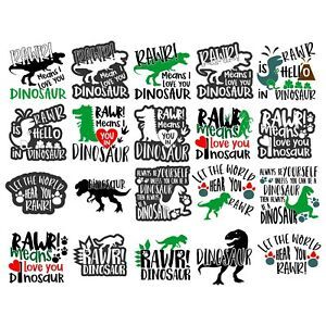 Dinosaur SVG Bundle 39 High Quality Images - Use SVG Files In Cricut  SVG CUT