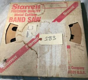 100 ft. Starrett Band Saw Blade #149966 Wavy Edge Single Bevel Metal Cutting