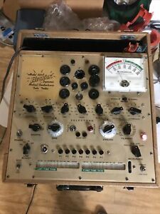 HICKOK 533A VACUUM TUBE TESTER CHECKER WITH MANUAL Tube Amp