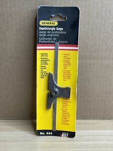 GENERAL #444 DEPTH AND ANGLE GAGE - NEW