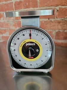 New PELOUZE 16 OZ Rubbermaid Commercial Mech Portion Scale Stainless (qty.6)