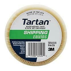Tartan 2&#034; Packing Tape (Pack of 6)