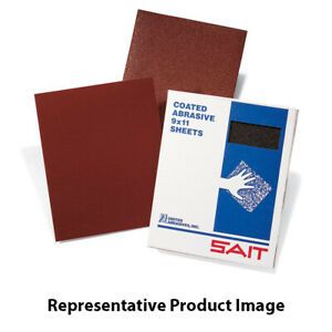 United Abrasives SAIT 84200 9x11 AW-C AO Paper Sanding Sheets 150C Grit 100 pk