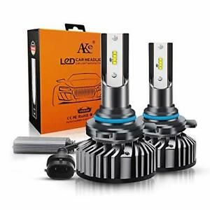 SDKEI 9012 LED Headlight Bulbs100W High Power 11000Lm 6000K Cool White Extrem...
