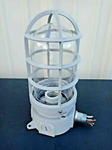 Cooper Industrial Wall Light - Explosion Proof Style Glass &amp; Cage Steampunk