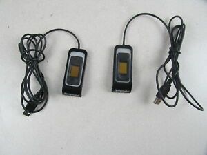 Lot of 2 IMPRIVATA DIGITAL PERSONA HDW-IMP-1C BIOMETRIC FINGERPRINT READER USB