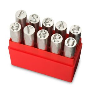 Pryor PP10020 0.08 in. Premium Hand Stamp Number Set